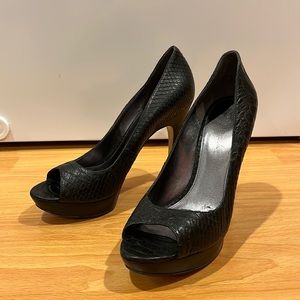 Via Spiga size 8 open toe stilettos